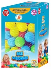 Bagoly 100 db sz&iacute;nes labda szett,  műanyag, 7 cm H&aacute;ztart&aacute;s / Otthon / K&uuml;lt&eacute;r - J&aacute;t&eacute;k / Sport - Szabadt&eacute;ri j&aacute;t&eacute;k - 536087