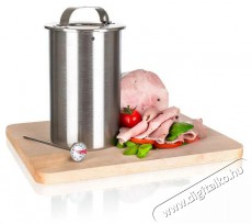 Bankett Rozsdamentes acél sonkafőző AKCENT 19 x 10 cm, 1,3 l Konyhai termékek - Egyéb / Konyhai kiegészítő - 504677