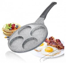 BANQUET GRANITE Grey Tarkedlisütő, 4 lyukú, 26 cm Konyhai termékek - Edény - Serpenyő - 504686
