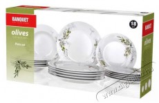 BANQUET OLIVES A12539 étkészlet 18 db Konyhai termékek - Étkészlet - Tányér készlet - 504685