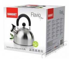 BANQUET FLAVIO NEW 1,7 l rozsdamentes acél vízforraló Konyhai termékek - Vízforraló / teafőző - 503659