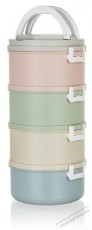BANQUET AVANZA műanyag ételhordozó, 4 részes, 2,8 l, többszínű Konyhai termékek - Edény - Egyéb edény - 523962