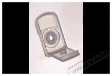 BANQUET BORK LORA 550 ml fedéllel, bordó, üveg Edény Konyhai termékek - Edény - Ételtároló - 523973