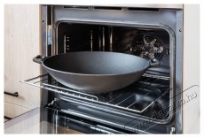 BANQUET Öntöttvas WOK serpenyő 36,5 cm, fekete EXCELLENT Konyhai termékek - Edény - Wok serpenyő - 523970