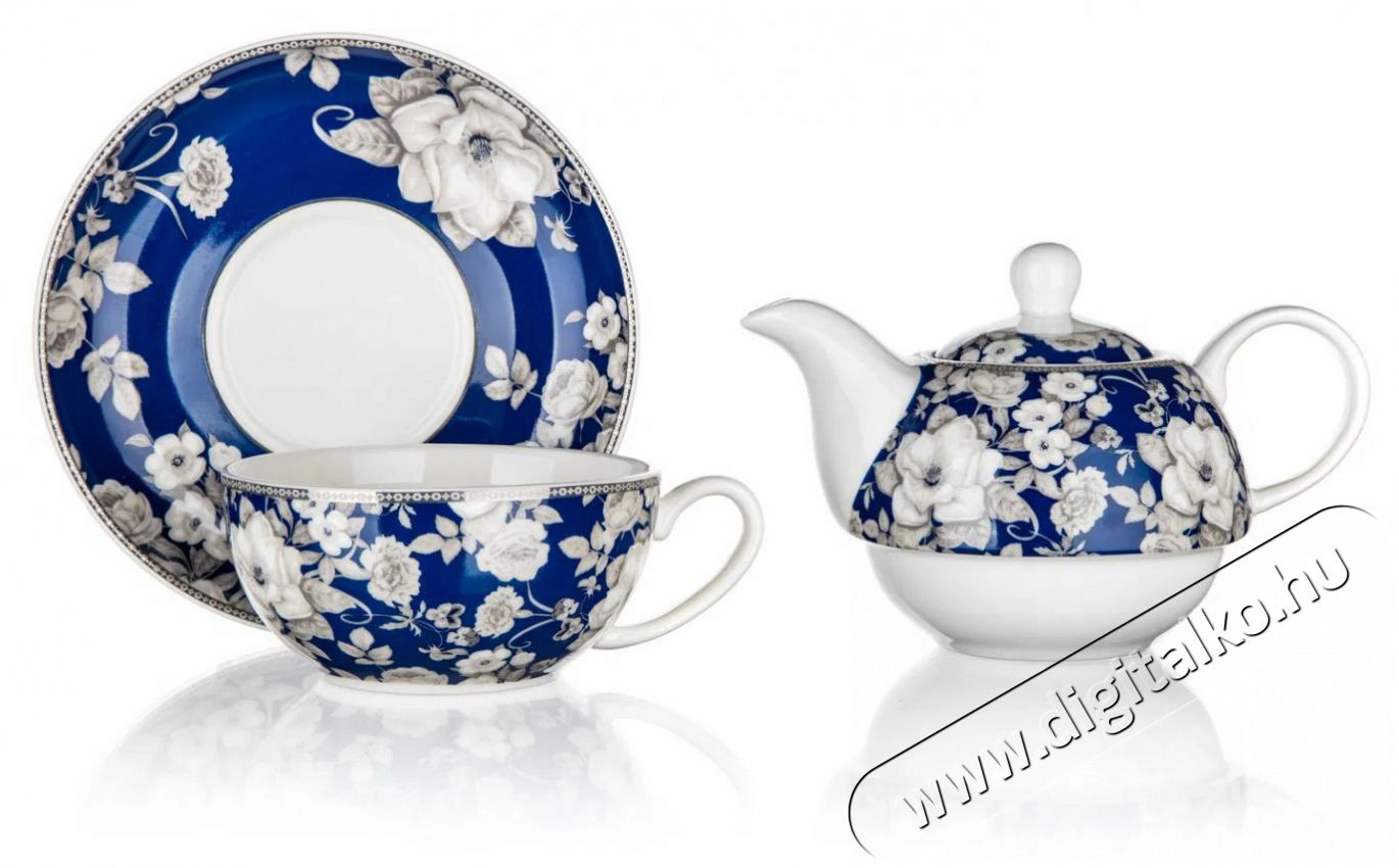 BANQUET te&aacute;sk&eacute;szlet FLOWER 400 + 220 ml te&aacute;sk&eacute;szlet Konyhai term&eacute;kek - V&iacute;zforral&oacute; / teafőző - 524291