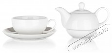 BANQUET Te&aacute;sk&eacute;szlet WHITE 400 + 220 ml Konyhai term&eacute;kek - V&iacute;zforral&oacute; / teafőző - 524292