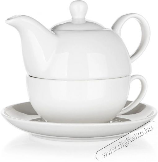 BANQUET Te&aacute;sk&eacute;szlet WHITE 400 + 220 ml Konyhai term&eacute;kek - V&iacute;zforral&oacute; / teafőző - 524292