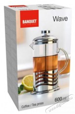 BANQUET WAVE 600 ml Konyhai term&eacute;kek - K&aacute;v&eacute;főző / k&aacute;v&eacute;&ouml;rlő / kieg&eacute;sz&iacute;tő - Pressz&oacute; k&aacute;v&eacute;főző - 524256