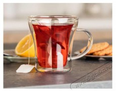 BANQUET Doblo duplafalú üvegbögre, 200 ml Konyhai termékek - Kávéfőző / kávéörlő / kiegészítő - Kávés pohár / csésze - 524276