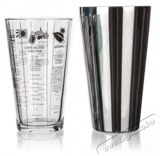 BANQUET Rozsdamentes acél koktél shaker AKCENT 450 ml Konyhai termékek - Konyhai eszköz - Egyéb konyhai eszköz - 524287