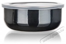 BANQUET METALLIC Zománcozott tálkészlet, fekete, 8 db Konyhai termékek - Étkészlet - Tányér készlet - 526987