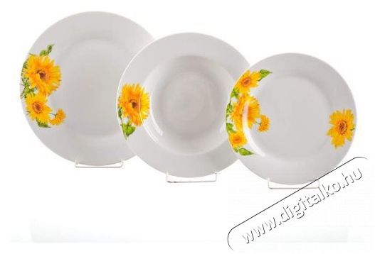 BANQUET SUNNY &eacute;tk&eacute;szlet 18 db A02583 Konyhai term&eacute;kek - &Eacute;tk&eacute;szlet - T&aacute;ny&eacute;r k&eacute;szlet - 526959