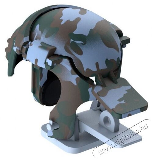 Baseus GA03 PUBG sisak alakú camo kontroller kék Mobil / Kommunikáció / Smart - Mobiltelefon kiegészítő / tok - Kiegészítő - 368664