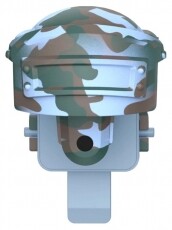 Baseus GA03 PUBG sisak alakú camo kontroller kék Mobil / Kommunikáció / Smart - Mobiltelefon kiegészítő / tok - Kiegészítő - 368664