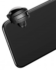 Baseus GA03 PUBG sisak alakú kontroller fekete Mobil / Kommunikáció / Smart - Mobiltelefon kiegészítő / tok - Kiegészítő - 368666