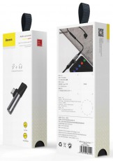 Baseus L41 USB Type-C - Type-C + 3.5mm fekete elosztó Újdonságok - Új termékek - 368679