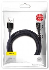 Baseus Yiven 1,5A 3m Lightning kábel - fekete Mobil / Kommunikáció / Smart - Mobiltelefon kiegészítő / tok - Kábel / átalakító - 368729