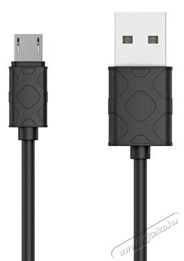 Baseus Yaven 2,1A 1m micro USB kábel - fekete Mobil / Kommunikáció / Smart - Mobiltelefon kiegészítő / tok - Kábel / átalakító - 368728