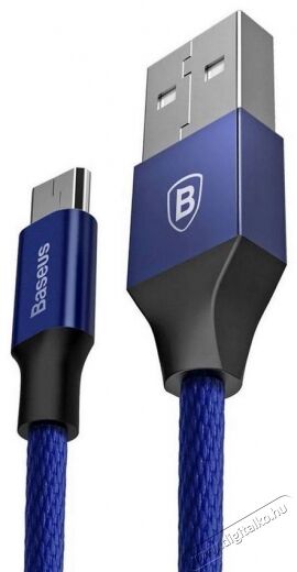 Baseus Yiven 2A 1.5m Navy micro USB kábel - kék Mobil / Kommunikáció / Smart - Mobiltelefon kiegészítő / tok - Kábel / átalakító - 368731