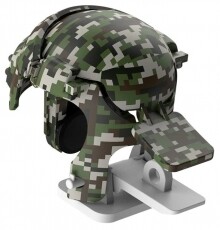 Baseus GA03 PUBG sisak alakú camo kontroller szürke Mobil / Kommunikáció / Smart - Mobiltelefon kiegészítő / tok - Kiegészítő - 368665