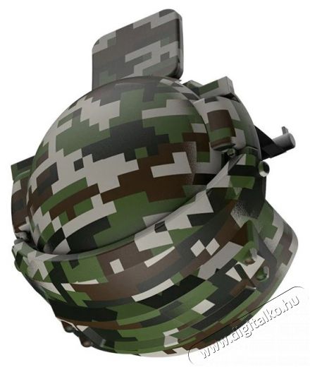 Baseus GA03 PUBG sisak alakú camo kontroller szürke Mobil / Kommunikáció / Smart - Mobiltelefon kiegészítő / tok - Kiegészítő - 368665