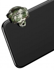 Baseus GA03 PUBG sisak alakú camo kontroller szürke Mobil / Kommunikáció / Smart - Mobiltelefon kiegészítő / tok - Kiegészítő - 368665