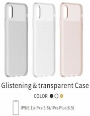 Baseus Glistening iPhone XR TPU tok - arany/átlátszó Mobil / Kommunikáció / Smart - Mobiltelefon kiegészítő / tok - Tok / hátlap - 368669