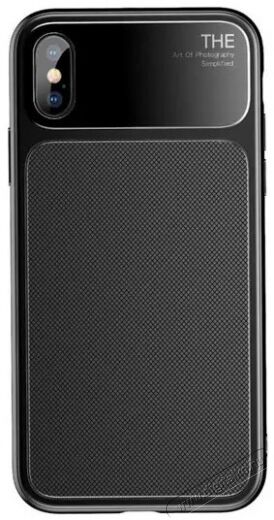 Baseus Knight iPhone X TPU tok fekete Mobil / Kommunikáció / Smart - Mobiltelefon kiegészítő / tok - Tok / hátlap - 368678
