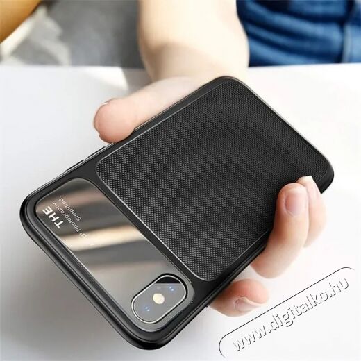 Baseus Knight iPhone X TPU tok fekete Mobil / Kommunikáció / Smart - Mobiltelefon kiegészítő / tok - Tok / hátlap - 368678