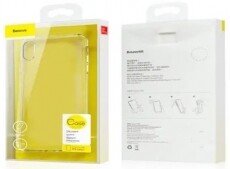 Baseus Simplicity Series iPhone XR arany/átlátszó TPU tok Mobil / Kommunikáció / Smart - Mobiltelefon kiegészítő / tok - Tok / hátlap - 368706