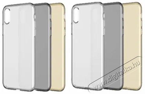 Baseus Simplicity Series iPhone XR arany/átlátszó TPU tok Mobil / Kommunikáció / Smart - Mobiltelefon kiegészítő / tok - Tok / hátlap