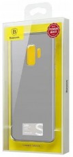 Baseus Wing Samsung S9 átlátszó tok - fekete Mobil / Kommunikáció / Smart - Mobiltelefon kiegészítő / tok - Tok / hátlap - 368723