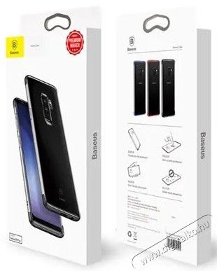 Baseus Armor Samsung S9 TPU tok fekete Mobil / Kommunikáció / Smart - Mobiltelefon kiegészítő / tok - Tok / hátlap - 368646