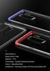 Baseus Armor Samsung S9 Plus TPU tok - fekete Mobil / Kommunikáció / Smart - Mobiltelefon kiegészítő / tok - Tok / hátlap - 368649