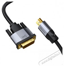Baseus CAKSX-F0G HDMI-DVI kábel 4k, 1m Tv kiegészítők - Kábel / csatlakozó - DVI-Hdmi kábel - 408603