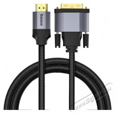 Baseus CAKSX-F0G HDMI-DVI kábel 4k, 1m Tv kiegészítők - Kábel / csatlakozó - DVI-Hdmi kábel - 408603