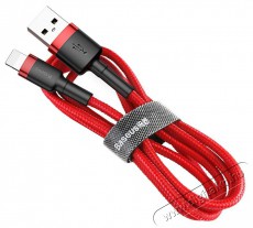 Baseus CALKLF-R09 Cafule lightning töltőkábel 2A, 3 méter. piros Mobil / Kommunikáció / Smart - Mobiltelefon kiegészítő / tok - Kábel / átalakító - 408613