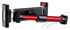 Baseus SUHZ-91 piros Mobil / Kommunikáció / Smart - Tablet / E-book kiegészítő, tok - Tartó / rögzítő / állvány - 474979