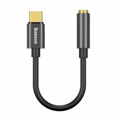 Baseus L54 Type-C to 3,5 mm adapter – fekete Mobil / Kommunikáció / Smart - Mobiltelefon kiegészítő / tok - Kábel / átalakító - 408673