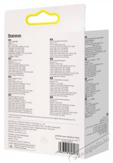 Baseus hálózati töltő, Compact töltő 3XUSB, 17W, EU, fehér (CCXJ020102) Mobil / Kommunikáció / Smart - Mobiltelefon kiegészítő / tok - Hálózati-, autós töltő - 476194