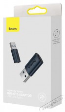 Baseus IZJJQ000103 USB apa - USB-C anya Adapter Háztartás / Otthon / Kültér - Világítás / elektromosság - Hálózati elosztó / hosszabbító / adapter - 476197