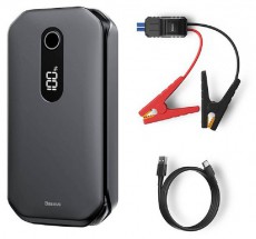 Baseus CRJS03-01 Super Energy Autó Jump Starter 12000mAh fekete power bank Mobil / Kommunikáció / Smart - Powerbank / Külső akkumulátor és töltő - 496792