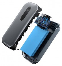 Baseus CRJS03-01 Super Energy Autó Jump Starter 12000mAh fekete power bank Mobil / Kommunikáció / Smart - Powerbank / Külső akkumulátor és töltő - 496792