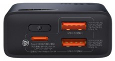 Baseus PPAD040101 Adaman 2 10000mAh fekete power bank Mobil / Kommunikáció / Smart - Powerbank / Külső akkumulátor és töltő - 496789