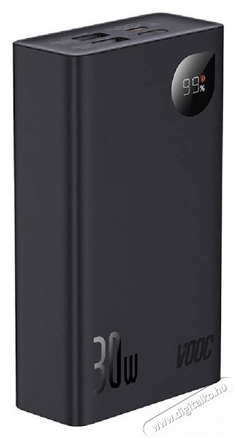 Baseus PPAD050101 Adaman 2 20000mAh fekete power bank Mobil / Kommunik&aacute;ci&oacute; / Smart - Powerbank / K&uuml;lső akkumul&aacute;tor &eacute;s t&ouml;ltő - 496803