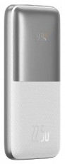 Baseus PPBD040002 Bipow Pro 10000mAh fehér power bank Mobil / Kommunikáció / Smart - Powerbank / Külső akkumulátor és töltő - 496811