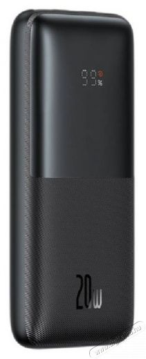 Baseus PPBD040101 Bipow Pro 10000mAh fekete power bank Mobil / Kommunikáció / Smart - Powerbank / Külső akkumulátor és töltő - 496812