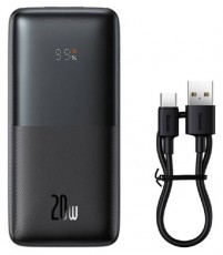 Baseus PPBD040101 Bipow Pro 10000mAh fekete power bank Mobil / Kommunikáció / Smart - Powerbank / Külső akkumulátor és töltő - 496812