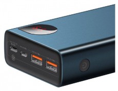 Baseus PPIMDA-D03 Adaman Metal 20000mAh kék power bank Mobil / Kommunikáció / Smart - Powerbank / Külső akkumulátor és töltő - 496791