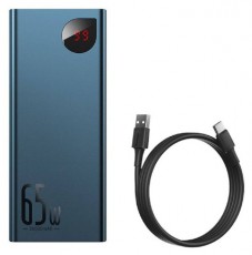 Baseus PPIMDA-D03 Adaman Metal 20000mAh kék power bank Mobil / Kommunikáció / Smart - Powerbank / Külső akkumulátor és töltő - 496791